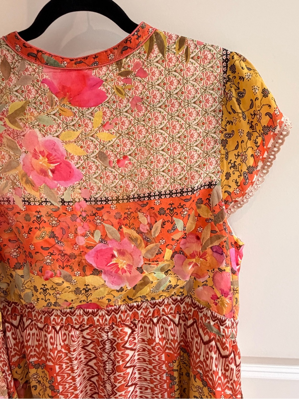 Johnny Was Eliana Lucy Silk Dress - Picture 8 of 11
